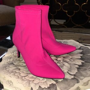 Pink Bootie Heels! Brand New!